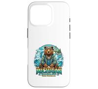 Michigan Grands Lacs Ours Eau Nature Vibes Coque pour iPhone 16 Pro