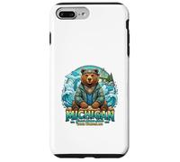 Michigan Grands Lacs Ours Eau Nature Vibes Coque pour iPhone 7 Plus/8 Plus