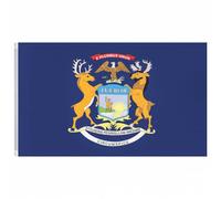 Michigan MUWO "America Edition" Drapeau 90x150cm Taille :taille unique