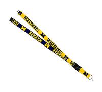 Michigan Wolverines Cordon NCAA Premium Accessoire de qualité supérieure avec bouton et extrémité détachable Taille M