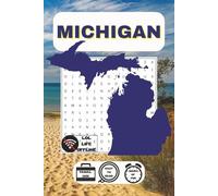 Michigan Word Search: 48 Puzzles Exploring the Great Lakes State’s People, Places & History