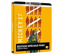 Mickey 17 – Blu-ray 4K Ultra HD – Édition spéciale Fnac SteelBook®