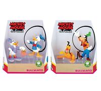 Mickey Amis De Figurines 7cm 4er Set Daisy, Donald Dingo Pluto Collection Enfant