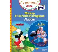 Disney - Mickey et le haricot magique / Aladdin - Spécial DYS (dyslexie)