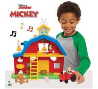 Mickey, La Ferme de Mickey, 14 pièces, avec fonctions sonores, Jouet pour enfants dès 3 ans, MCC10