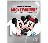Mickey & Minnie: 10 Classic Shorts, Volume 1 [Blu-Ray] With Dvd, Ac-3/Dolby Digital, Digital Copy, Dolby, Digital Theater System, Dubbed, Subtitled