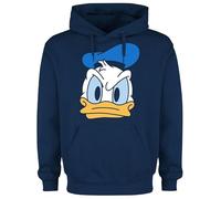 Mickey & Minnie Mouse Donald Homme Sweat-Shirt à Capuche Bleu L