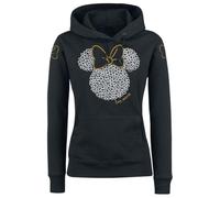 Mickey & Minnie Mouse Minnie Maus - Love Femme Sweat-Shirt à Capuche Noir XL