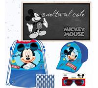 Mickey Mouse 2018 Sac à Dos Enfants, 25 cm, Bleu (Azul)