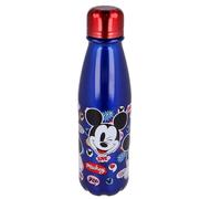 Mickey Mouse Bouteille d’Eau 600ml avec Bec Verseur et Bouchon de Sécurité Bleu