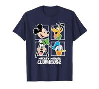 Mickey Mouse Clubhouse Head Squares T-Shirt