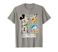 Mickey Mouse Clubhouse Head Squares T-Shirt