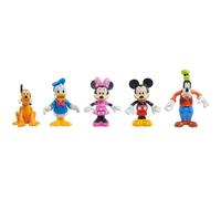 Disney - Coffret de figurines Mickey La Maison Magique - 5 figurines 7,6 cm Multicolore