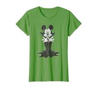 Mickey Mouse Count Dracula T-Shirt, Femme, Herbe, XL