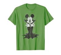 Mickey Mouse Count Dracula T-Shirt, Homme, Herbe, 3XL