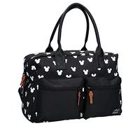 Mickey Mouse Endless Imagination | Sac à langer | Fabriqué en polyester robuste et étanche | Idéal pour les déplacements | Gris noir - Taille unique