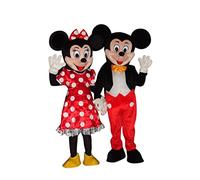 Mickey Mouse et Minnie Mouse Costumes de Mascotte Halloween pour Adultes Cosplay