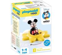 Playmobil 71321 1.2.3 & Disney: Mickey et Toupie Soleil - avec Un Personnage et Une toupie avec Fonction hochet - Mes Premiers Apprendre en s'amusant - pour Les Tout-Petits 18-36 Mois
