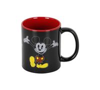 Mickey Mouse Face-Tasse, Noir
