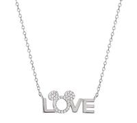 Mickey Mouse Femme Laiton Ronde n'est Pas Applicable Collier - NF00337RZWL-18