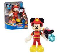 Mickey Mouse- Figurine 15,2 cm. -Pompier Mickey Adventure, 38121, Multicolore