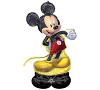 Amscan Ballon aluminium Licence Mickey Mouse Forever 83 x 132 cm Rouge/Bordeaux