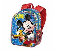 Disney Mickey Mouse Fun-Sac à dos 3D Petit, Multicolore