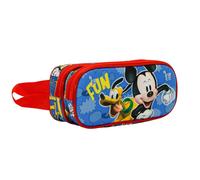 Mickey Mouse Fun Trousse 3D Double, Multicolore