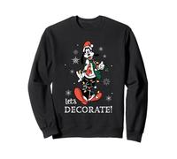 Mickey Mouse Goofy Let's Decorate Noël Sweatshirt