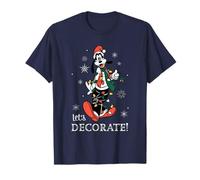Mickey Mouse Goofy Let's Decorate Noël T-Shirt