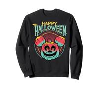 Mickey Mouse Happy Halloween Pumpkin Sweatshirt