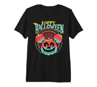 Mickey Mouse Happy Halloween Pumpkin T-shirt haut de gamme