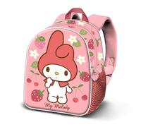 Mickey Mouse Hello Kitty My Melody Fruits-Sac à Dos 3D Elite, Rose 25 x 30 cm, Capacité 7 L