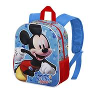 Disney Sac à dos Mickey Mouse House 3D Petit Bleu
