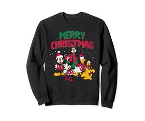 Mickey Mouse Merry Christmas Characters Sweatshirt