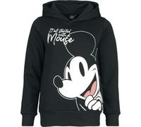 Mickey Mouse Mickey & Minnie Mouse It All Started with a Mouse Femme Sweat-Shirt à Capuche Noir