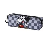 Mickey Mouse Move-Trousse Carré Fan 2.2, Gris, 22 x 9 cm