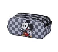 Mickey Mouse Move-Trousse Trick Fan 2.2, Gris, 23 x 11 cm