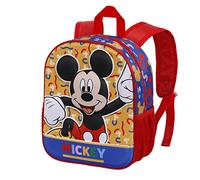Mickey Mouse Oh Boy-Sac à Dos 3D Petit, Rouge