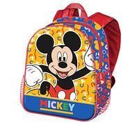 Mickey Mouse Oh Boy-Sac à Dos Basic, Rouge