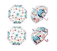 Mickey Mouse PARAGUAS BURBUJA TRANSPARENT MINNIE 48, multicolore