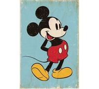 Mickey Mouse : Rétro Poster grand format 61 x 91.5 cm G