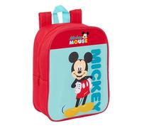 Mickey Mouse - Sac à dos pour enfant, sac à dos d'école, adaptable au chariot, idéal pour crèche, confortable et polyvalent, qualité et résistance, 22 x 10 x 27 cm