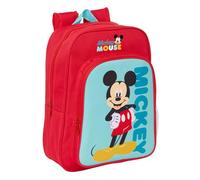 Mickey Mouse - Sac à dos scolaire pour enfants d'âge scolaire, confortable et polyvalent, qualité et résistance, 26 x 11 x 34 cm
