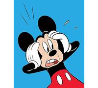 Mickey Mouse (Shocked) 40 x 50 cm Toile Imprimée