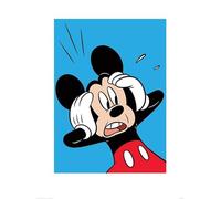 Mickey Mouse (Shocked) 60 x 80 cm Toile Imprimée