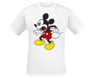 Mickey Mouse - Shocking Face Men T-Shirt - White - XL