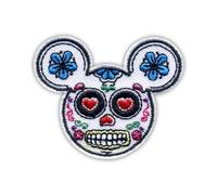 Mickey Mouse Skull Muerte - Dos Magnétique - Patch Brodé / Badge / Emblème