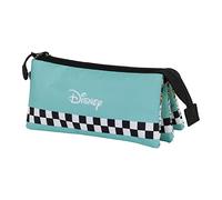 Mickey Mouse Squares-Trousse Triple Fan 2.0, Bleu