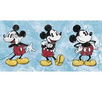 Mickey Mouse (Squeaky Chic Triptych) 50 x 100 cm Toile Imprimée